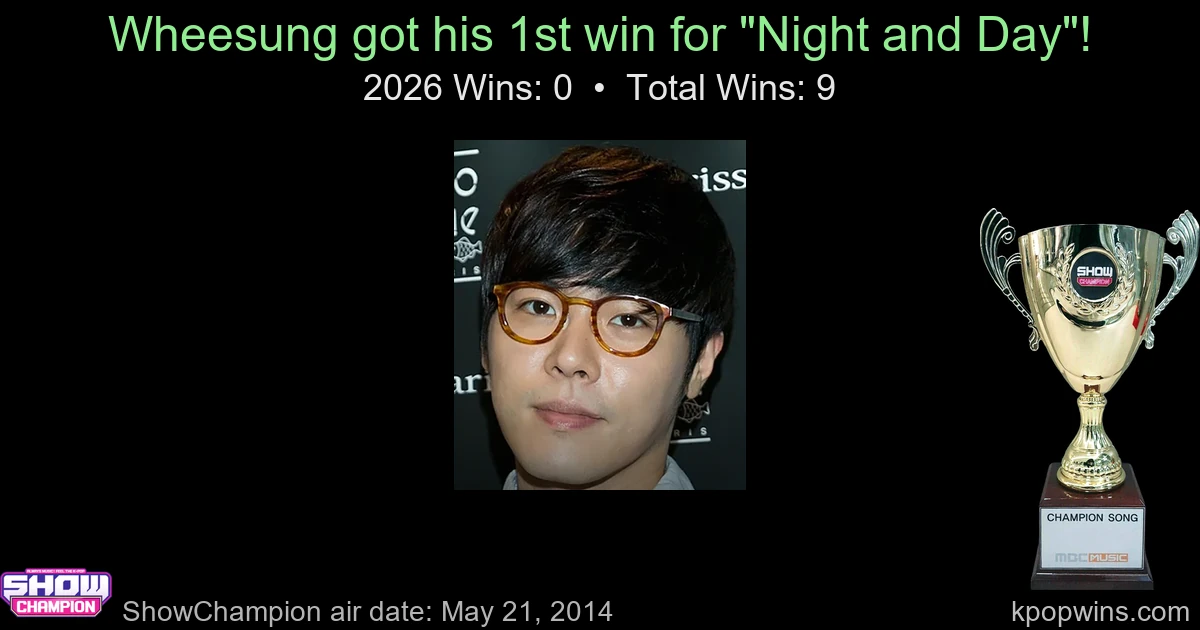 Wheesung - Night and Day